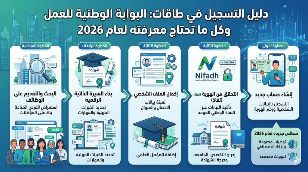 التسجيل في طاقات 