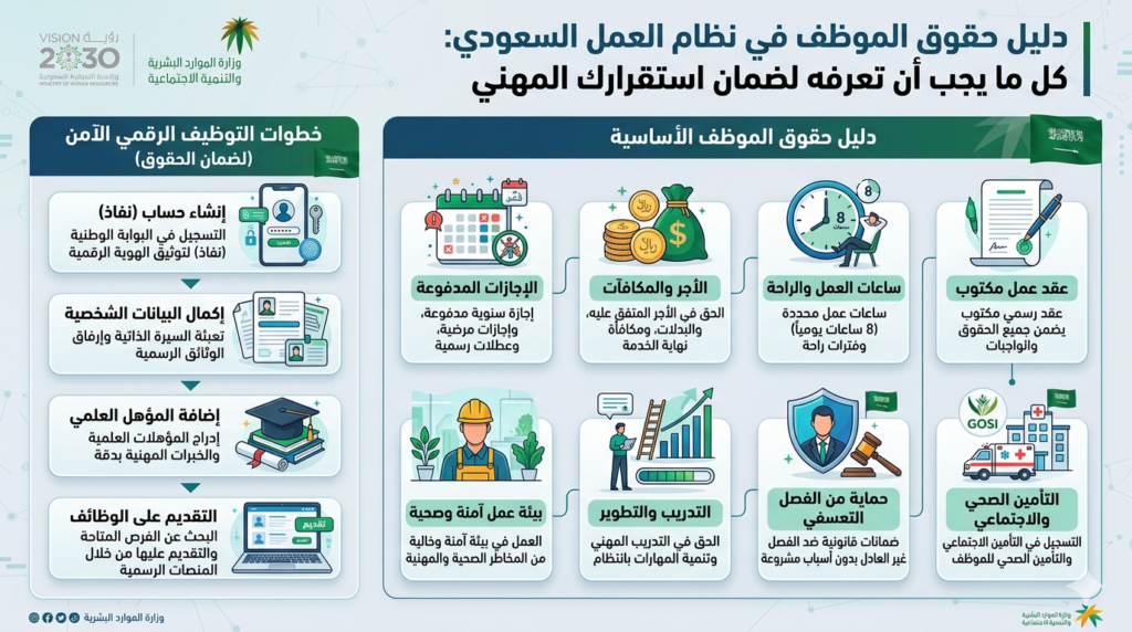 حقوق الموظف في نظام العمل