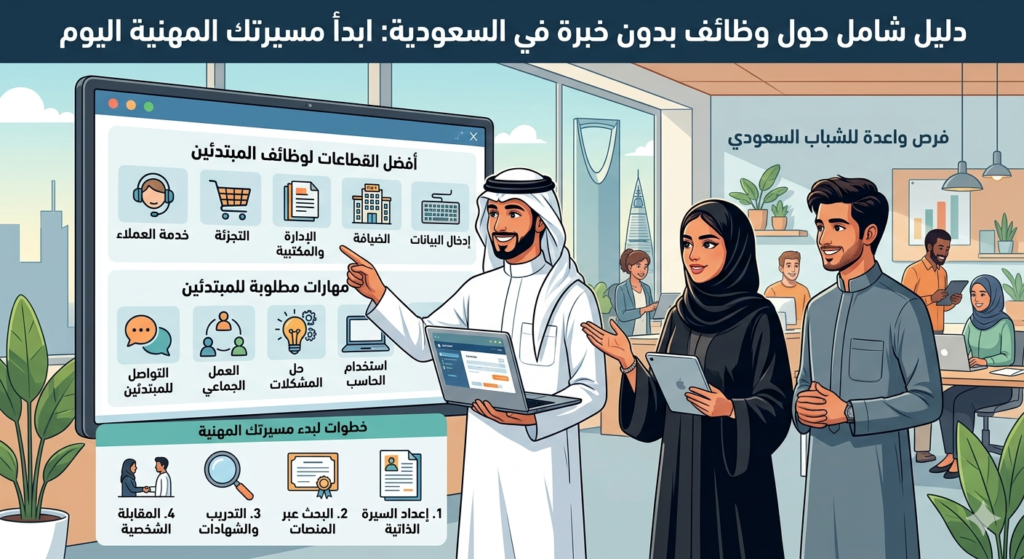وظائف بدون خبرة