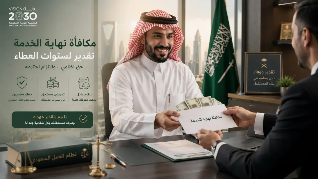 التعويض في نظام العمل السعودي