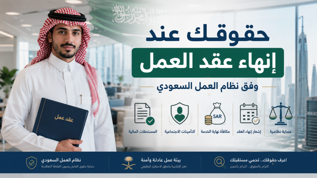إنهاء عقد العمل في السعودية