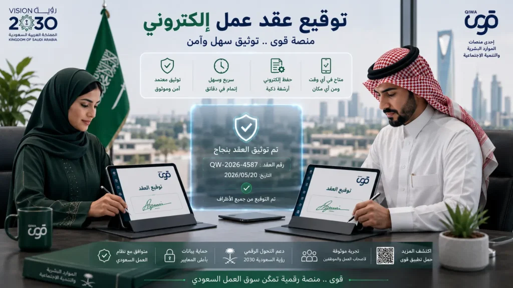 أنواع عقود العمل في السعودية