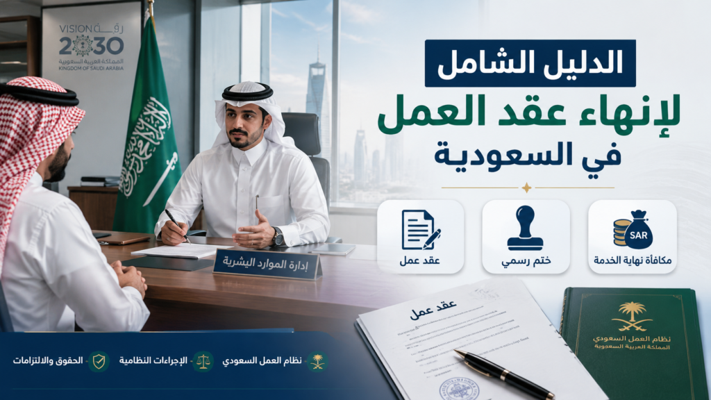 عقد العمل في السعودية