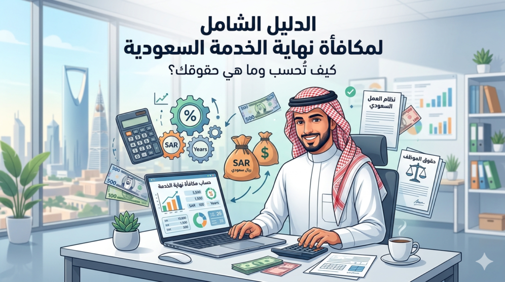 لمكافأة نهاية الخدمة السعودية: