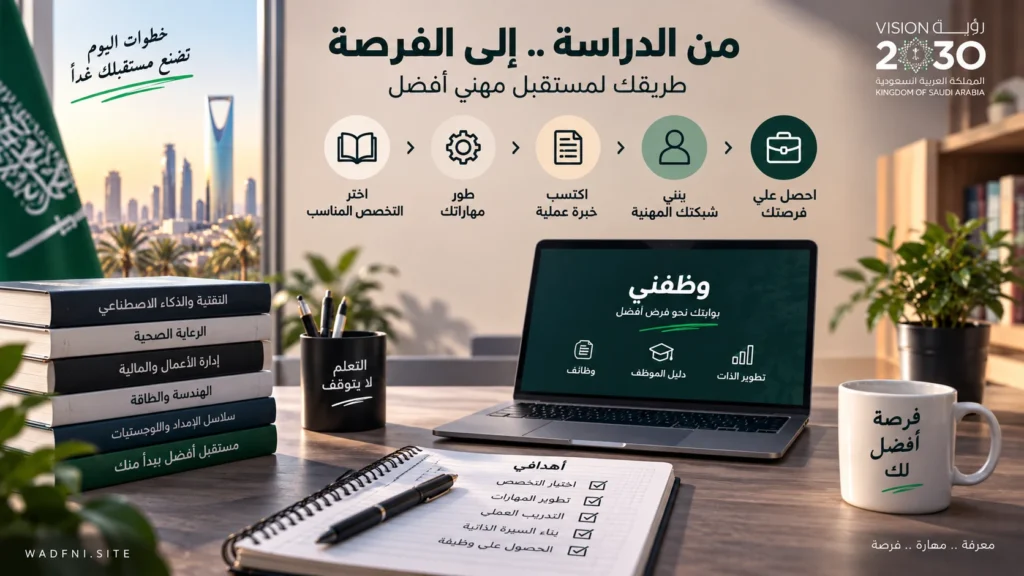 تخصصات مطلوبة في سوق العمل السعودي 2026