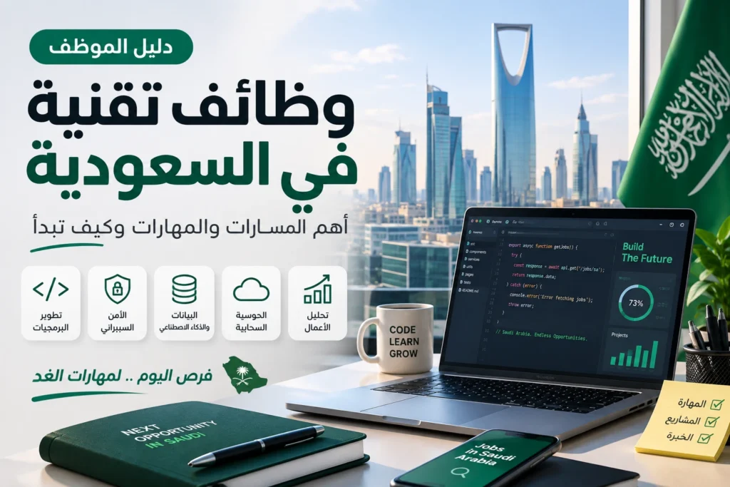 وظائف تقنية في السعودية